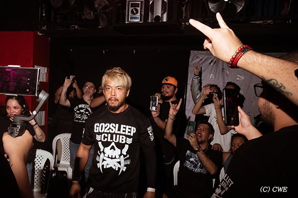 KENTA選手が参戦したコスタリカのCWE・サンホセ大会で見事「go 2 sleep