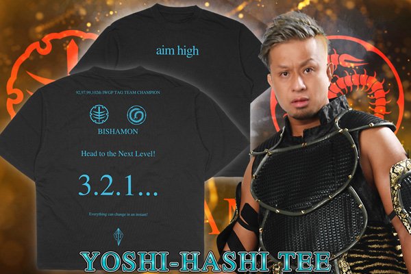 大きいサイズ 田口隆佑「タグチdeジャパン」半袖Tシャツ | 新日本プロレス (シンニホンプロレス) | 大きいサイズのメンズ服通販ミッド |  1278-4710