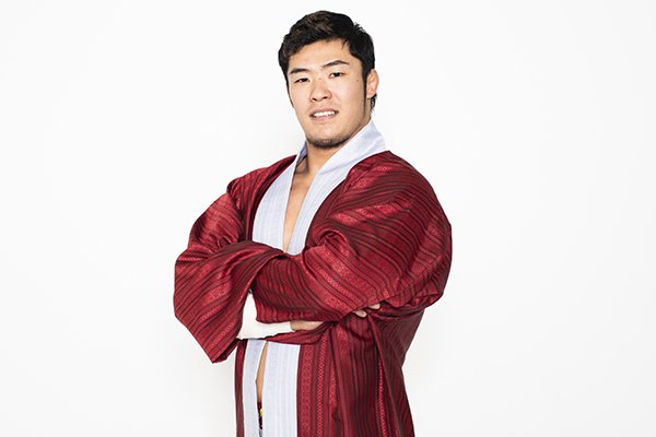 G1 CLIMAX 34』福岡2連戦目前！】 上村優也選手の着用ガウンは、福岡県