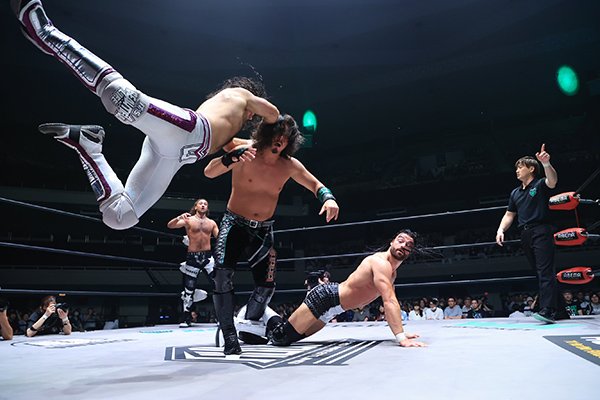 New Japan Pro-Wrestling | Fred Rosser meets Matt Vandagriff