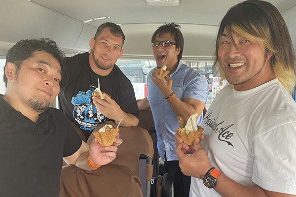 棚橋＆小島＆矢野＆ボルチン参加のTeam NJPW限定バスツアー