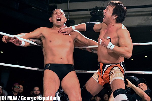 鈴木みのる 新日本】鈴木みのるがケン・シャムロックと再会 コナーズ撃破後の