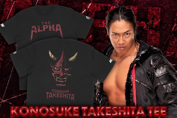 KONOSUKE TAKESHITA選手のグッズ2種を闘魂SHOP通販サイトで受注