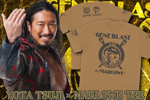 8.6後楽園大会から緊急発売！『辻陽太×マーロウTシャツ』に新色