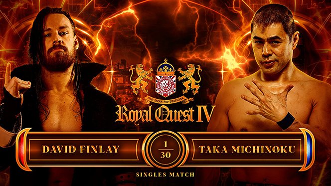 日本時間・10月21日（月）深夜1時30分～NJPW WORLDにて『Royal Quest