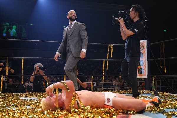 1月5日 (日)東京ドームの第1弾カードが決定！】ザック・セイバーJr.が