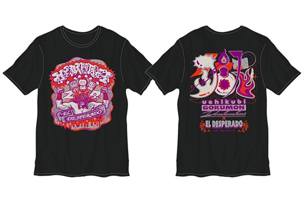 打首獄門同好会 × エル・デスペラード』のコラボTシャツが発売決定