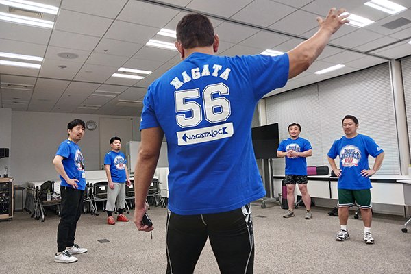 TTGC】報告・永田裕志選手がある企業様のオフィスでTTGCを行ってきまし