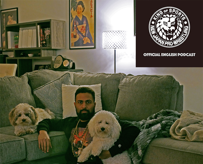 NJPW Official English Podcast: Working from home with Rocky Romero!