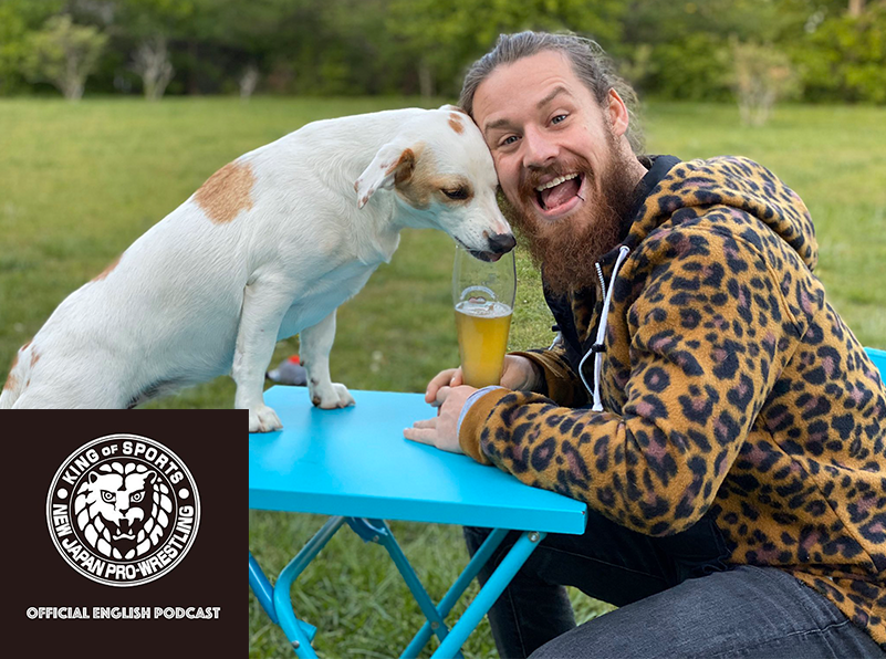 NJPW Official English Podcast: Stay Home Beers with David Finlay