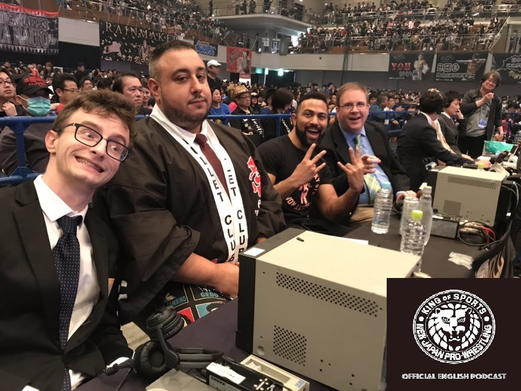 NJPW Official English Podcast- Episode 2 with Gino Gambino!