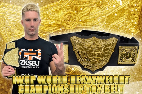 ドーム新商品第1弾！大会記念Tシャツ2種、IWGP世界ヘビー級