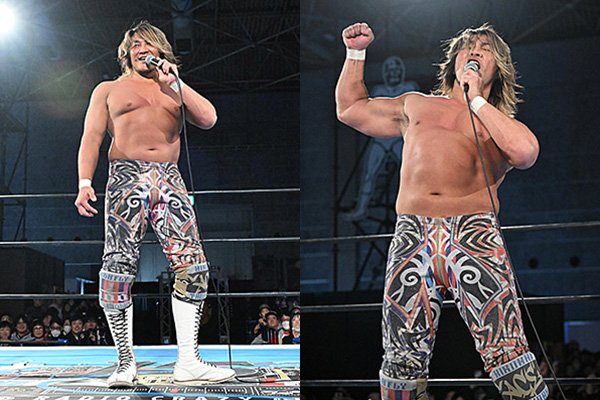 新日本プロレスの熱い試合で場内大歓声！ 最後の締めは“DJ”ヒロムが