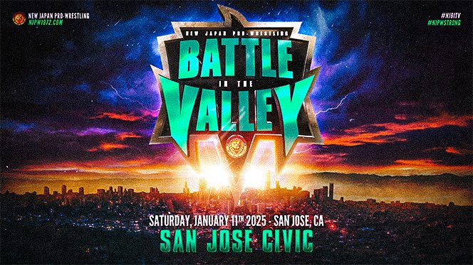 日本時間・1月12日（日）サンノゼ大会の追加カード決定！】IWGP