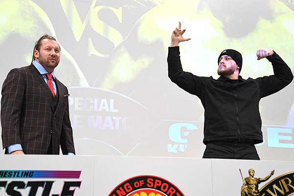 WK19】爆発寸前！ゲイブは、ケニーの握手を拒否して臨戦態勢に