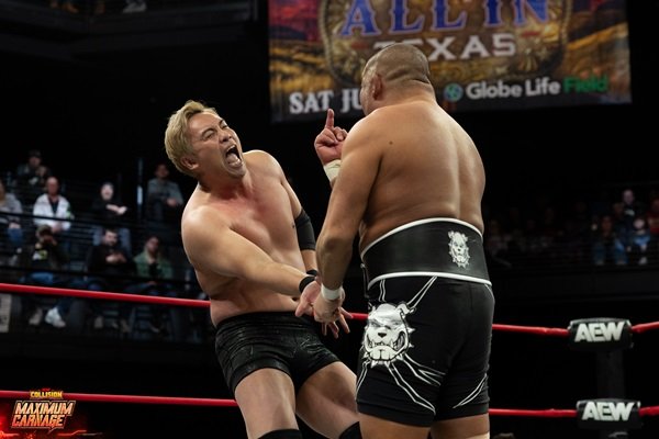 Former CHAOS mates collide for Continental gold | NEW JAPAN PRO