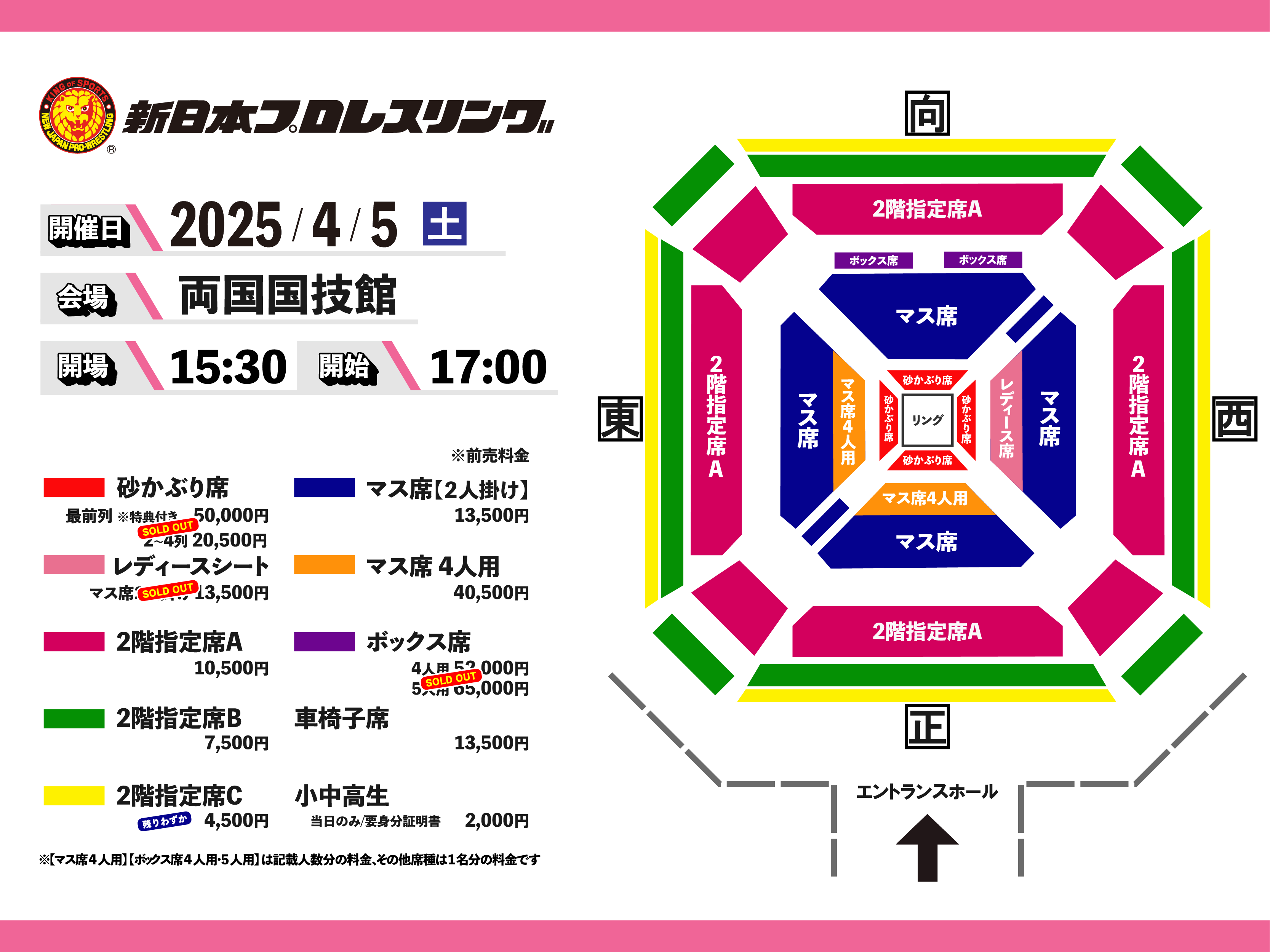 餓狼伝説 City of the Wolves presents SAKURA GENESIS 2025 | 新日本