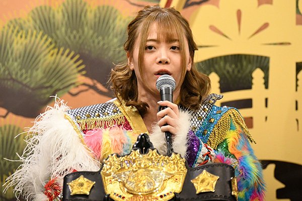 WK19】1月4日(土)東京ドーム“IWGP女子王座戦”目前！ 挑戦者・AZM