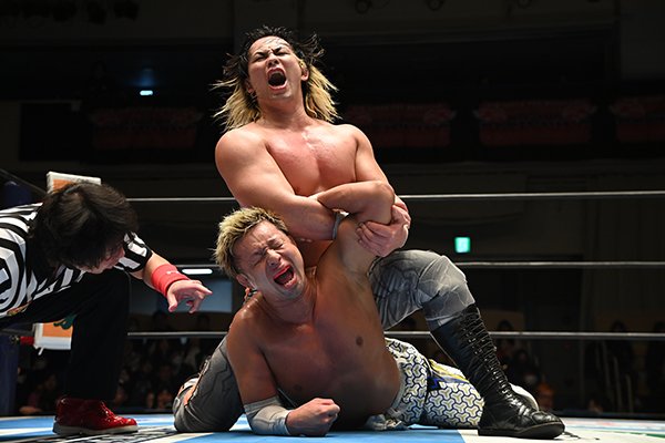 YOSHI-HASHI 選手 キラコイン (CHAOS) Oiwa Grips victory over YOSHI-HASHI | NEW JAPAN PRO-WRESTLING