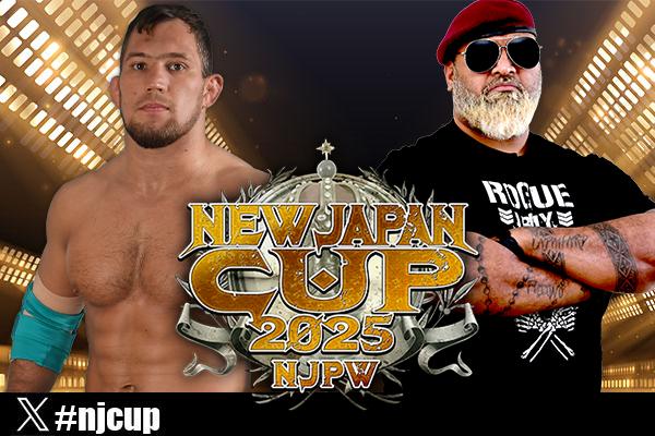 3月9日(日)尼崎大会『NEW JAPAN CUP 2025』1回戦の4カードが決定