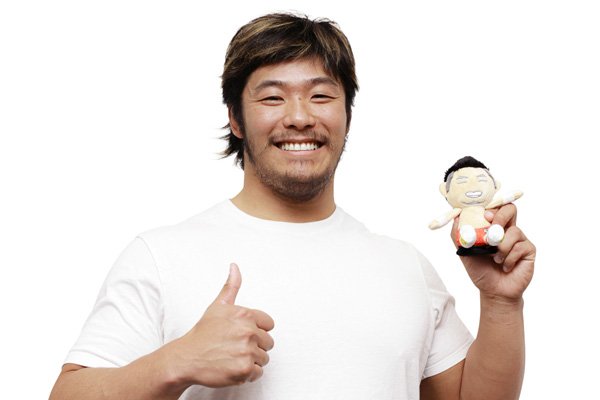 上村優也選手の「ぴょんすけ」が完成！ | 新日本プロレスリング株式会社