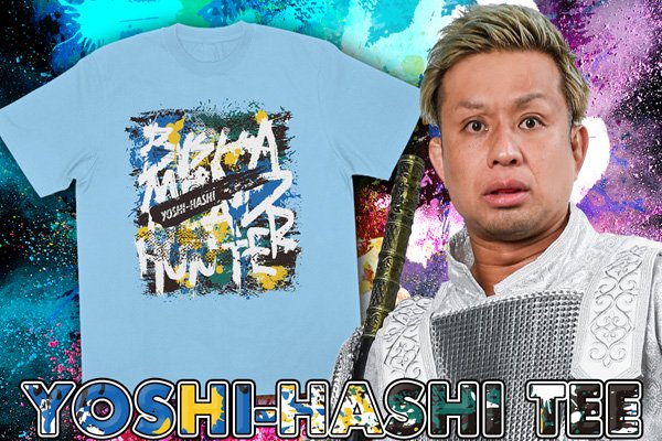 ザッヘッドハンターズ 会場直筆サイン Tシャツ IWAジャパン
