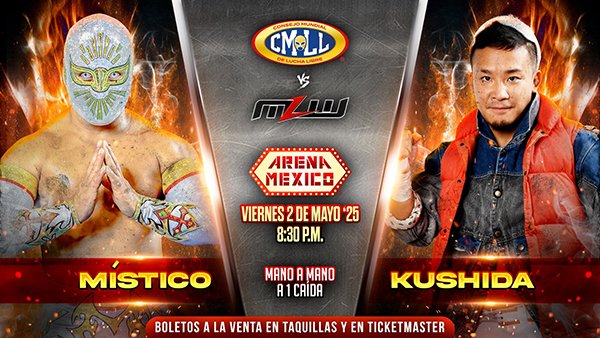 本日配信のCMLLの情報番組『CMLL INFORMA』にて5月2日 (金
