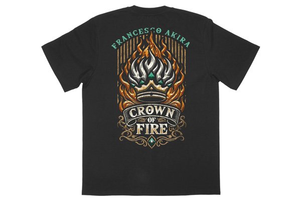 CROWN OF FIRE!!! フランシスコ・アキラ新作Tシャツが完成！ | 新日本