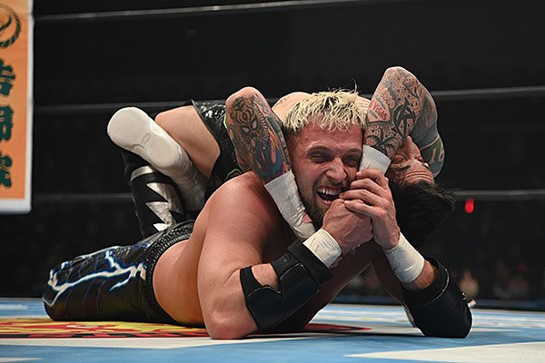 ELP Outlasts TJP; O-Khan puts title in jeopardy | NEW JAPAN PRO