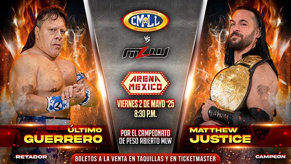本日配信のCMLLの情報番組『CMLL INFORMA』にて5月2日 (金