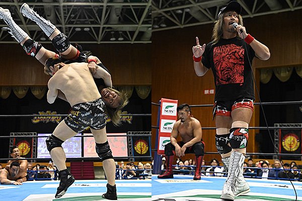 4.26広島『WRESTLING REDZONE』前夜！ 内藤がデスティーノを炸裂させて