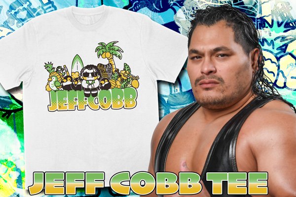 4.19後楽園大会から発売！ジェフ・コブ選手の新作Tシャツが完成！ | 新