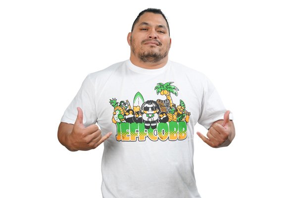 4.19後楽園大会から発売！ジェフ・コブ選手の新作Tシャツが完成！ | 新