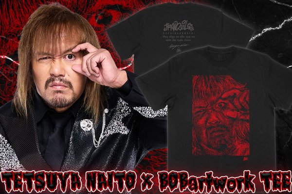 4.19後楽園大会から発売！パンフレット、内藤新作Tシャツが完成