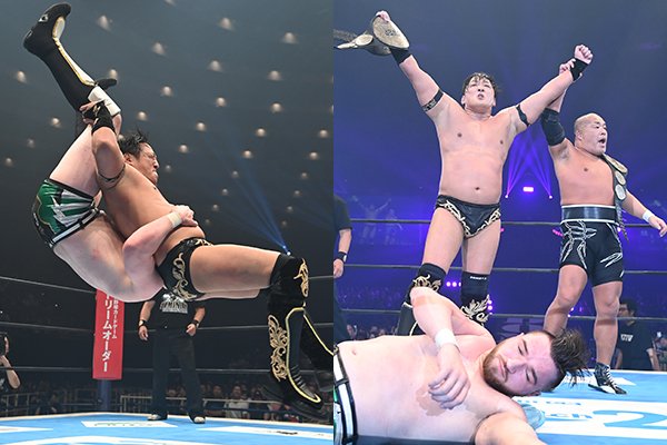 New champions crowned as TaichiMania runs wild | NEW JAPAN PRO