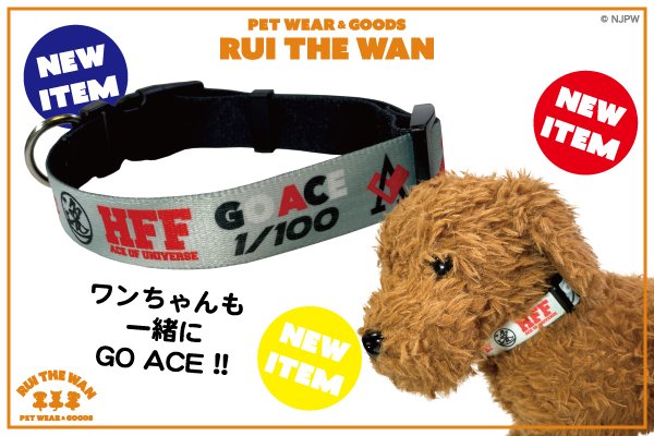 新日本プロレス × ドッグウェアー】“RUI THE WAN”に棚橋選手モデルの