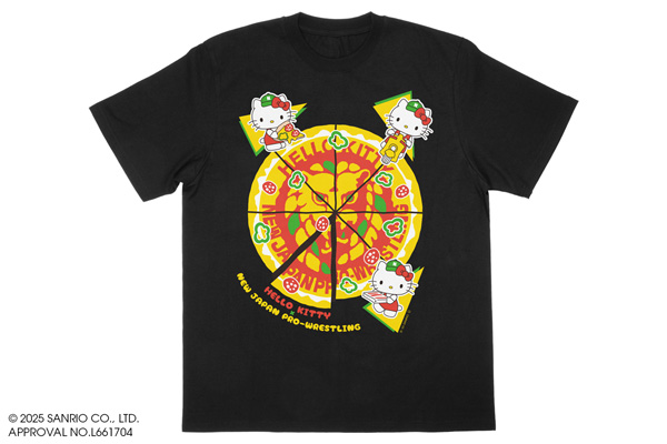 6.26茅野大会から発売！新日本プロレスとハローキティのコラボT