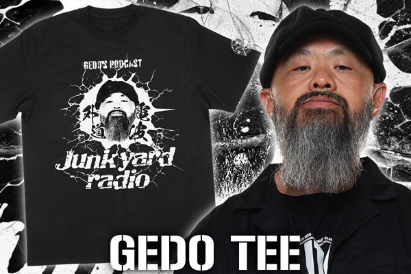 6.18弘前大会から発売！『外道「Junk Yard Radio」Tシャツ』が新着