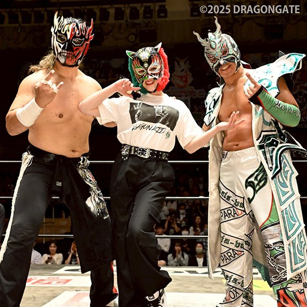 DRAGONGATEにエル・デスペラードがドラゴン・キッド with スターライト