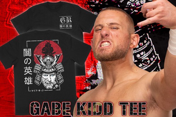 6.15大阪城ホール大会から発売！ゲイブ新作Tシャツが完成