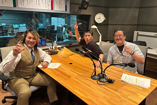 6.15大阪城ホール大会PR！】棚橋弘至選手がABCラジオのPodcast番組に