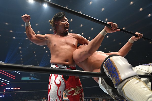 Shingo Gotou  Goto Revolution survives Shingo in Osaka to retain IWGP Gold
