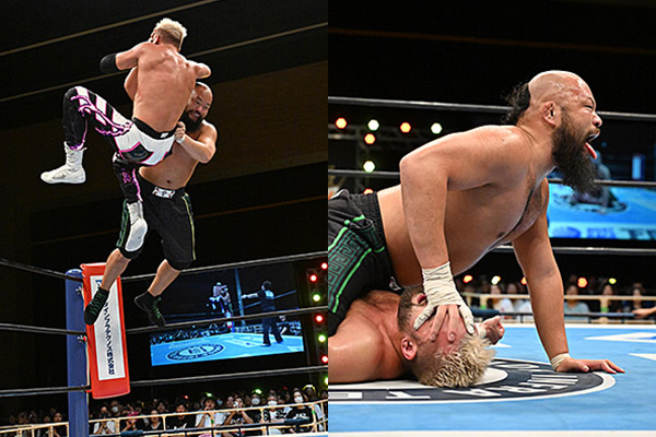 G135】ザックがTAKESHITAから執念のギブアップ勝ち！ 鷹木が海野