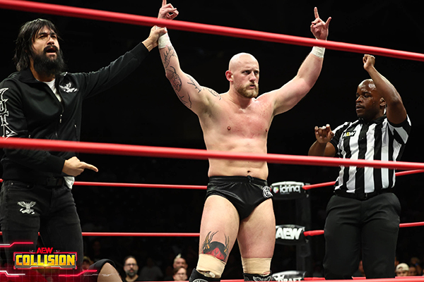 AEW COLLISION』で実現したLA道場時代の恩師・柴田との一騎打ちを