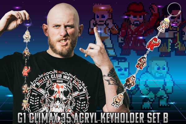 プロレスリング キーホルダーコレクション 全12種類 フルコン 新日本プロレスイベント「G1 CLIMAX 28」の開幕を記念した