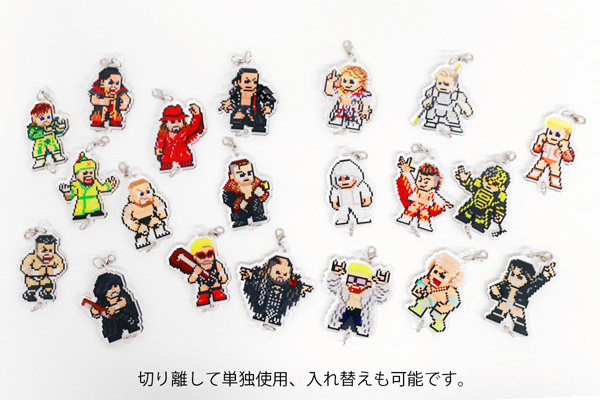 プロレスリング キーホルダーコレクション 全12種類 フルコン プロレスリング キーホルダーコレクション 全12種類 フルコン