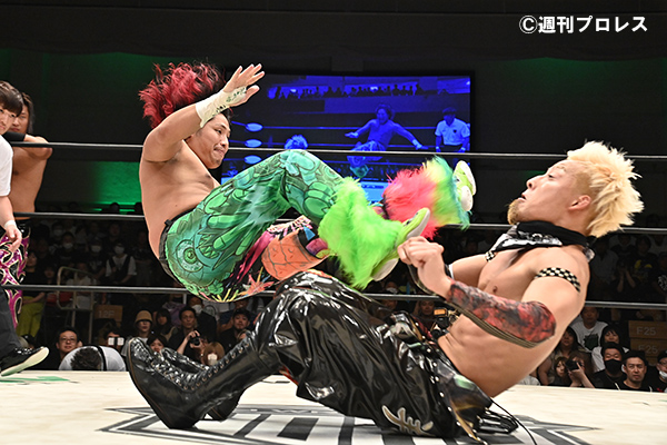 NOAH 7.19後楽園ホールに緊急参戦、タッグでYO-HEYに勝利した