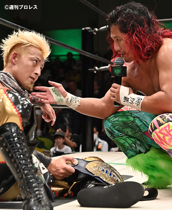 NOAH 7.19後楽園ホールに緊急参戦、タッグでYO-HEYに勝利した