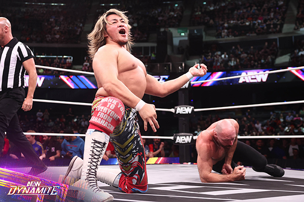 AEW x NJPW:Forbidden Door』前哨戦は棚橋がハイフライフローでユウタ