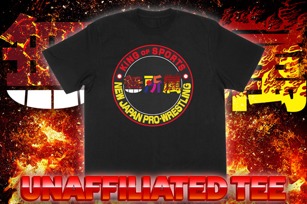 8.7後楽園大会から発売！「無所属Tシャツ(2)」が新着！【G135】 | 新